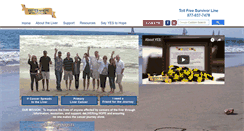 Desktop Screenshot of beatlivertumors.org
